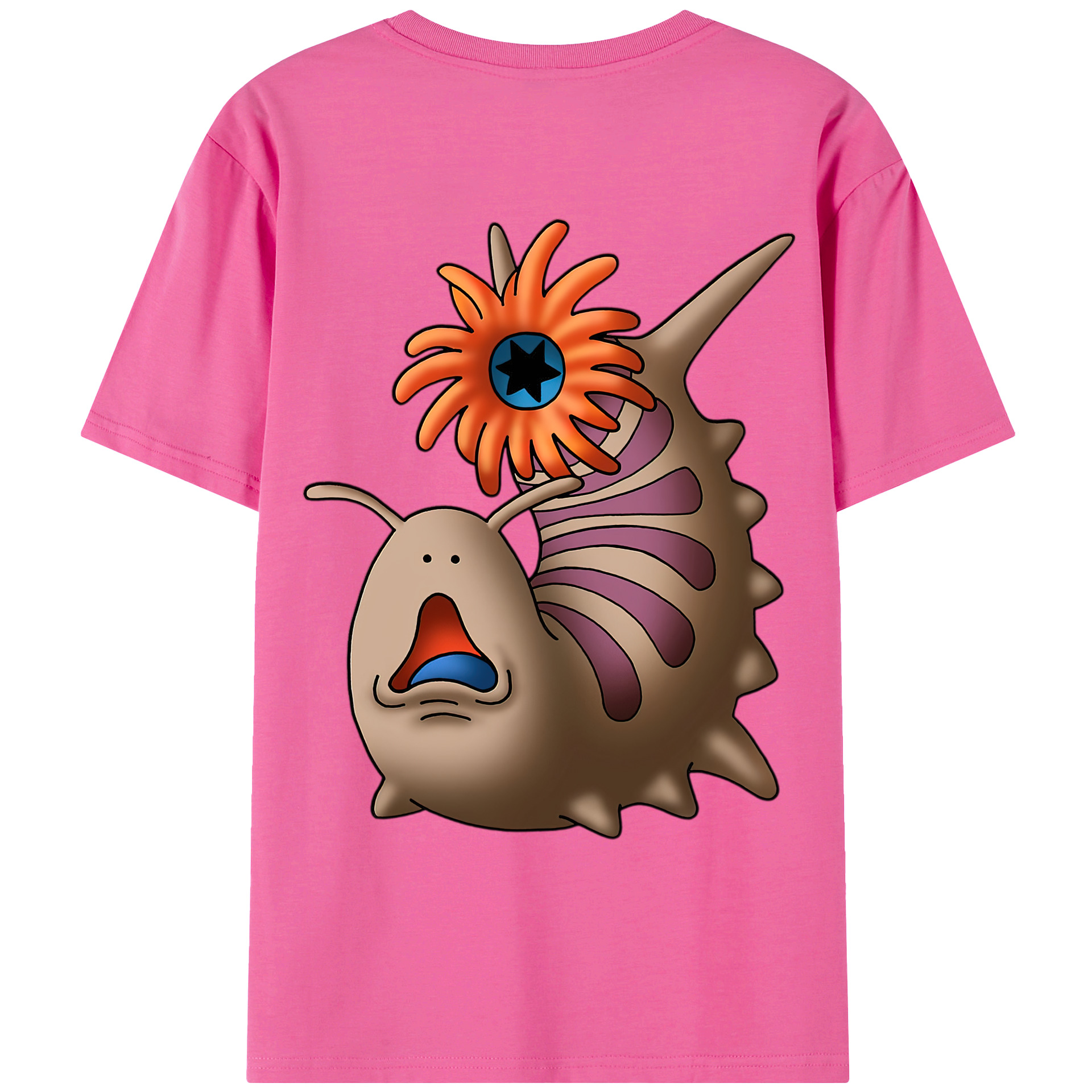 （画像用） ドラゴンクエスト Doragon Kuesuto Dragon Quest レディース半袖Tシャツ(バックプリント)